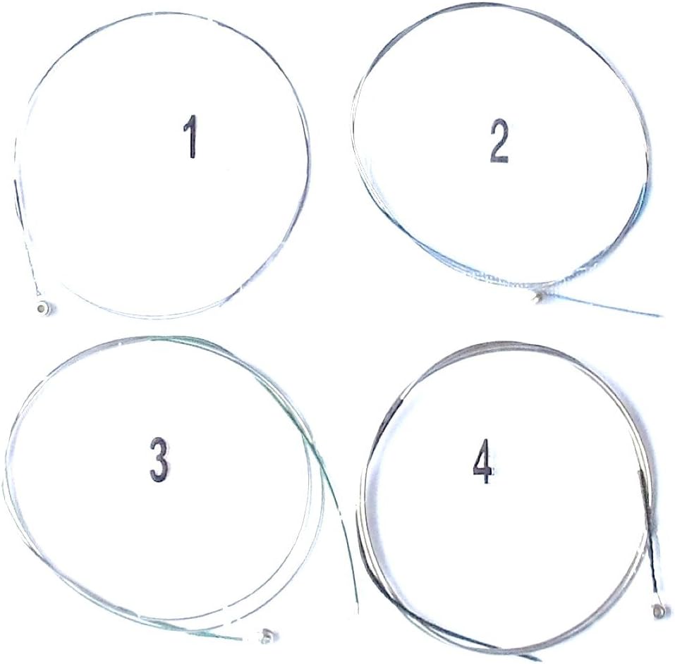 1/2 Size Violin Strings Set Ball End Synthetic Nylon Core Alloy Wound