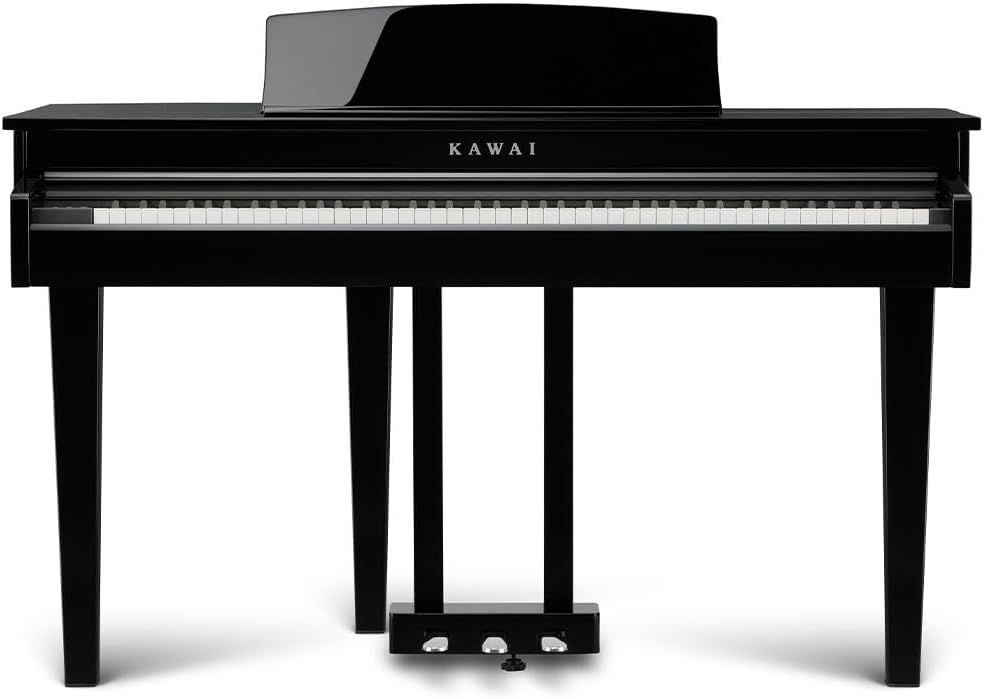 Kawai DG30 88-Key Digital Grand Piano with Responsive Hammer III, Ebony Polish