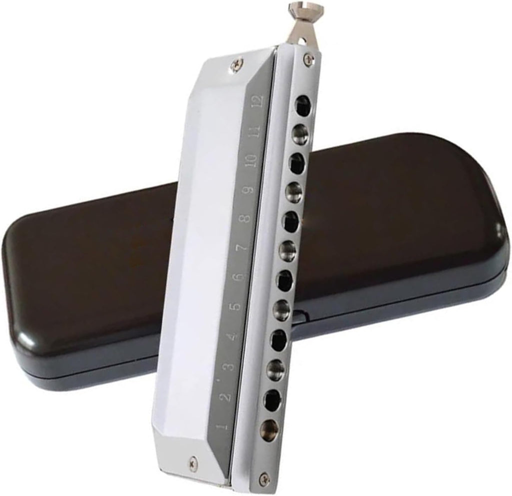 Chromatic Harmonica 12 Holes/48 Tones Professional Wind Musical Instrument Adult Student Mouth Organ Harmonica Professional