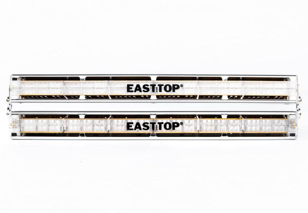 East top 48 Group Chord Harmonica Key of C with Case, Upgrade Chord Mouth Organ Harmonica For Adults, Professional Band Player and Students