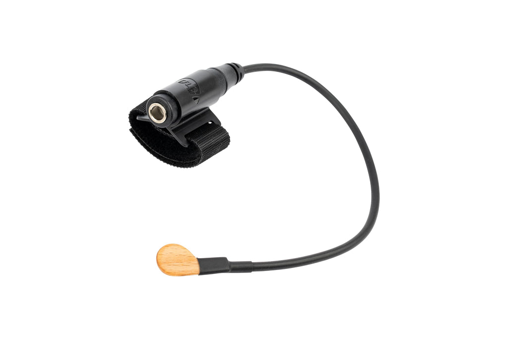 KNA VC-1 Portable Piezo Pickup for Cello – Lightweight Bridge-Mounted Sensor, Natural Acoustic Sound, Easy Installation, 1/4" Output Jack, No Instrument Modifications, Handcrafted in Europe