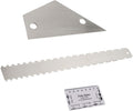 3Pcs Guitar Leveling Ruler Set with Notched Straight Edge Electric Bass Fret Rocker Measuring Tool for Guitar Neck Fretboard Action Adjustment