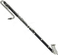 Professional Bass E Clarinet Made Of Ebony 17 Silver Keys Nickel Plated Clarinet Set