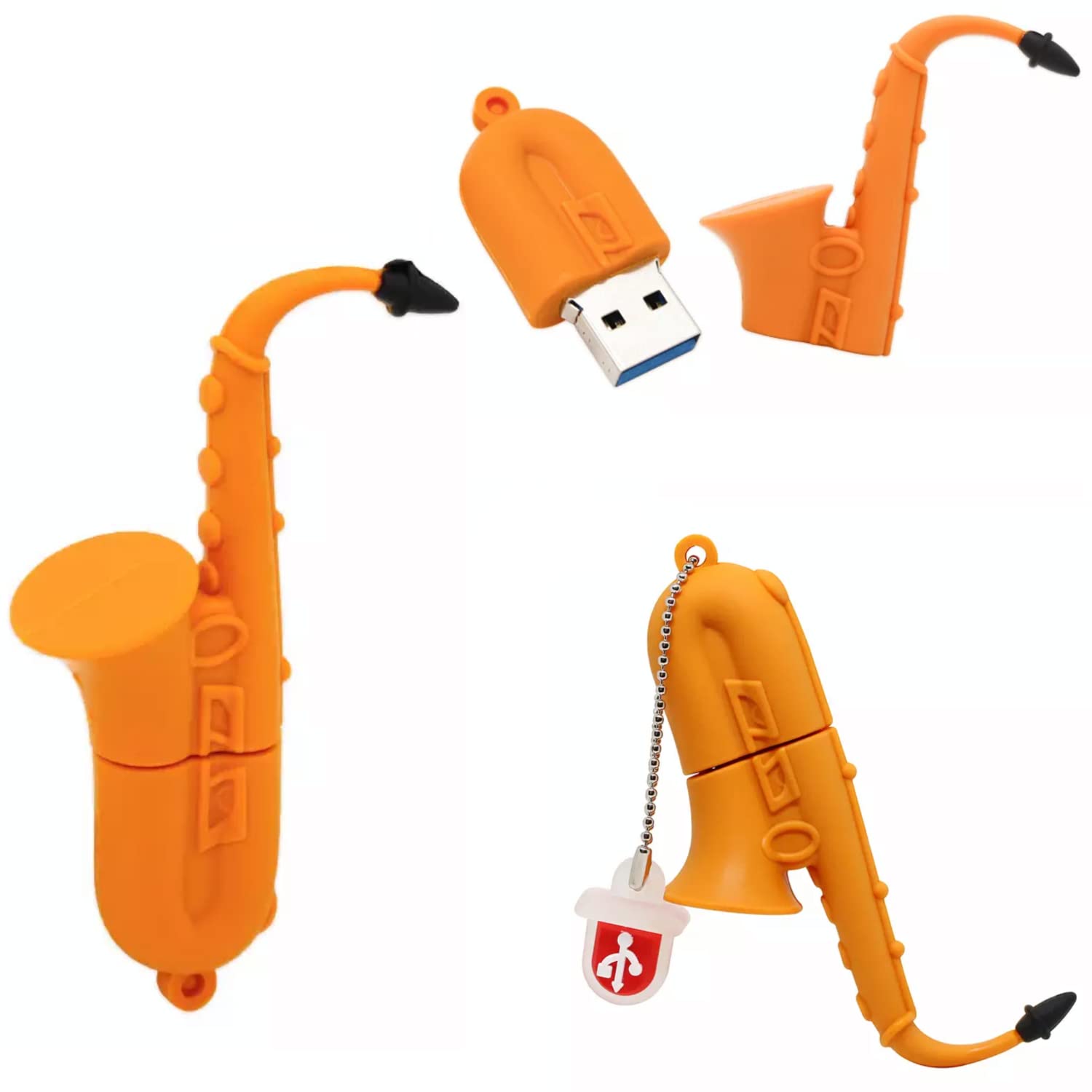 16GB Flash Drive - USB Stick 16GB - Cello USB Drive 16 GB - Musical Storage Stick (Cello)