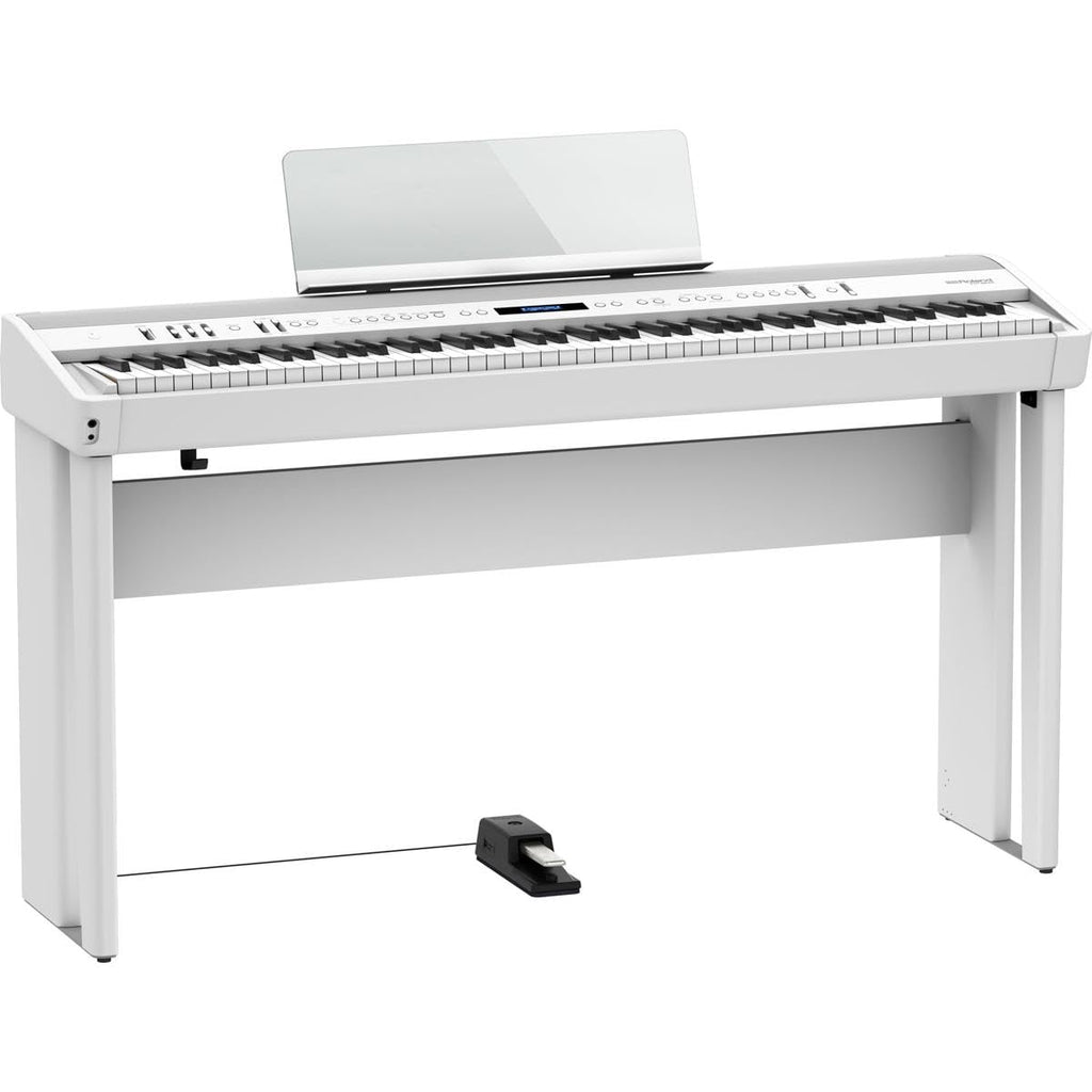 Roland FP-90X | Flagship Portable 88-Note Digital Piano | Immersive & Powerful 4 Speaker System | Distinctive Acoustic Tones & Deep Sound Shaping | Bluetooth & MIDI Connectivity | Black