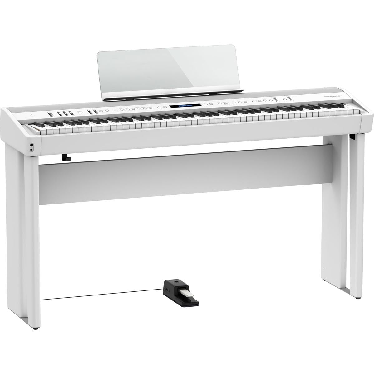 Roland FP-90X | Flagship Portable 88-Note Digital Piano | Immersive & Powerful 4 Speaker System | Distinctive Acoustic Tones & Deep Sound Shaping | Bluetooth & MIDI Connectivity | Black