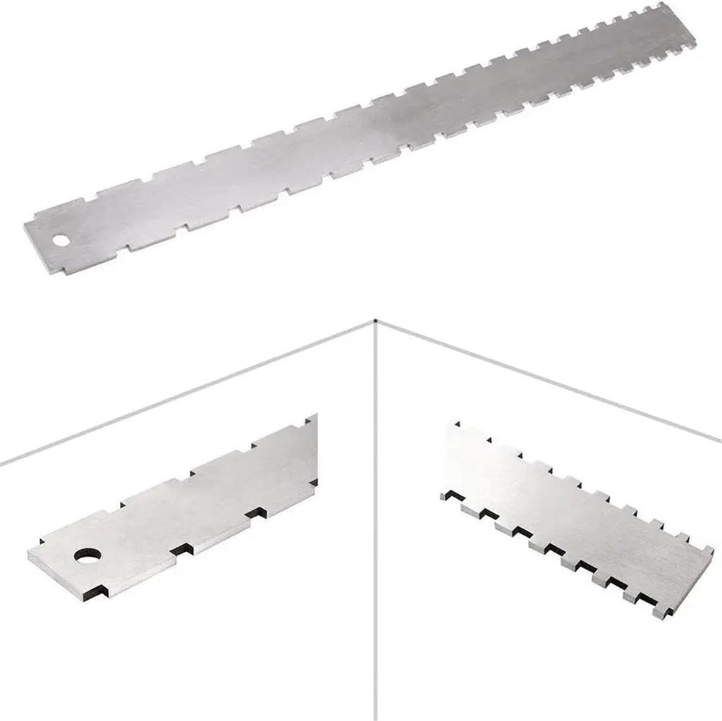 Guitar Making Tools Guitar Neck Notched Straight Edge Luthiers Tool With String Action Ruler Gauge For Electric Guitar Accessories