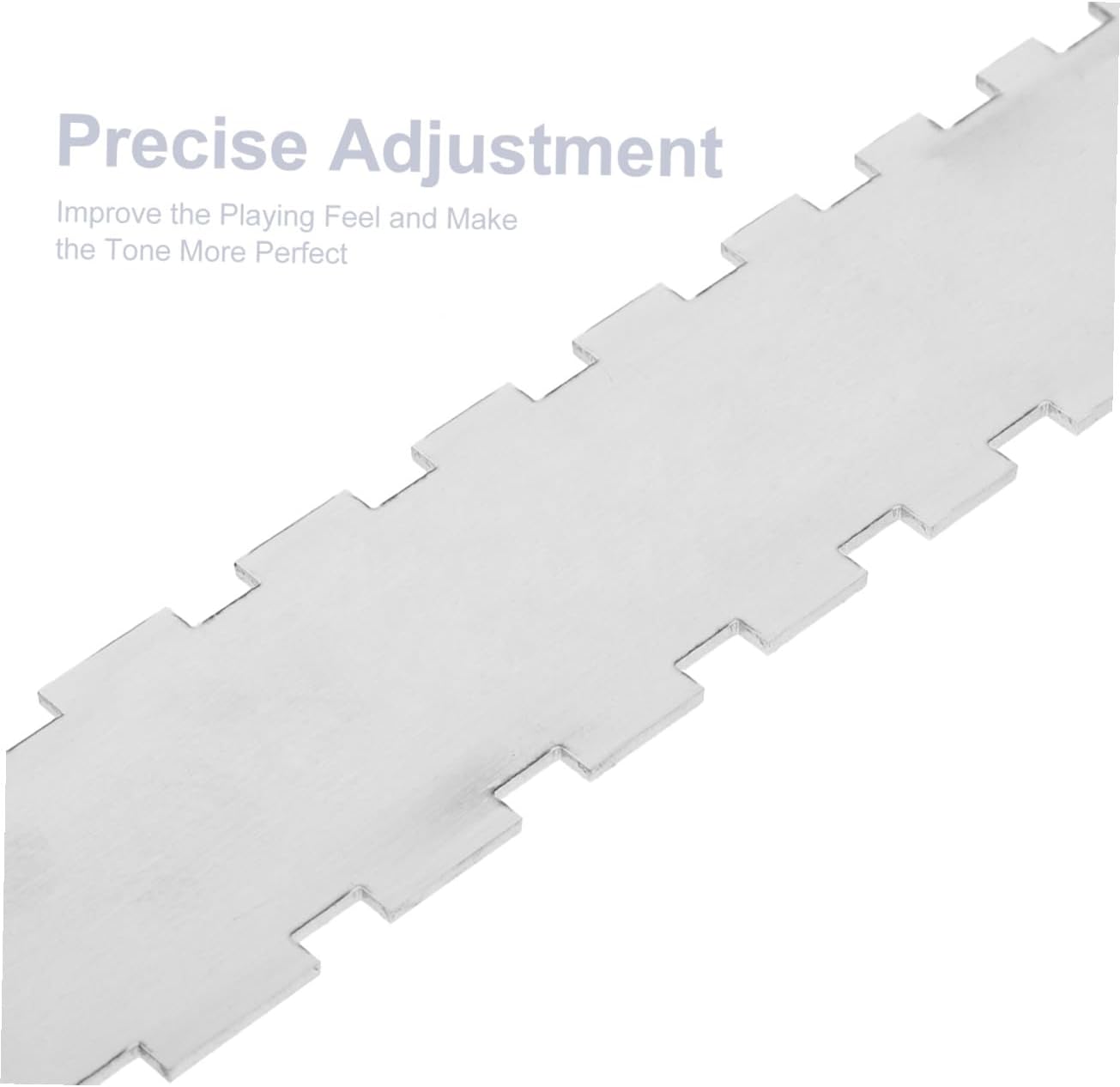 Ciieeo Guitar Radius Gauge and String Action Measuring Tool Metal Ruler for Electric and Bass Guitar Setup with String Height and Nut Gap Precision Feeler