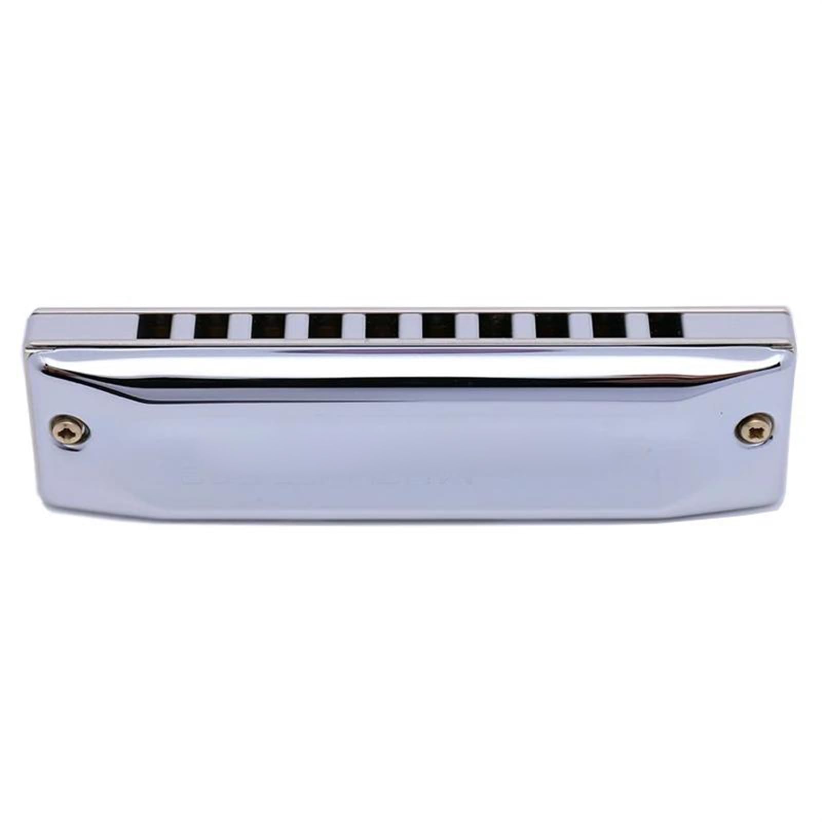 Harmonica Diatonic Harp Professional Mouth Organ Aluminum Comb Musical Instrument Harmonica Professional (Color : Key C)