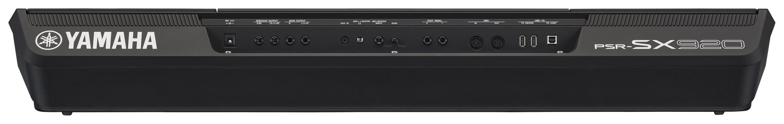 Yamaha 61-Key Arranger Keyboard with Premium Sound, Live Control Knobs and Included Content PSRSX920