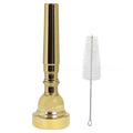 Gold Plated Metal Trumpet Mouthpiece, 5C Gold - For Beginners and Professionals - Musical Instrument Accessories.…