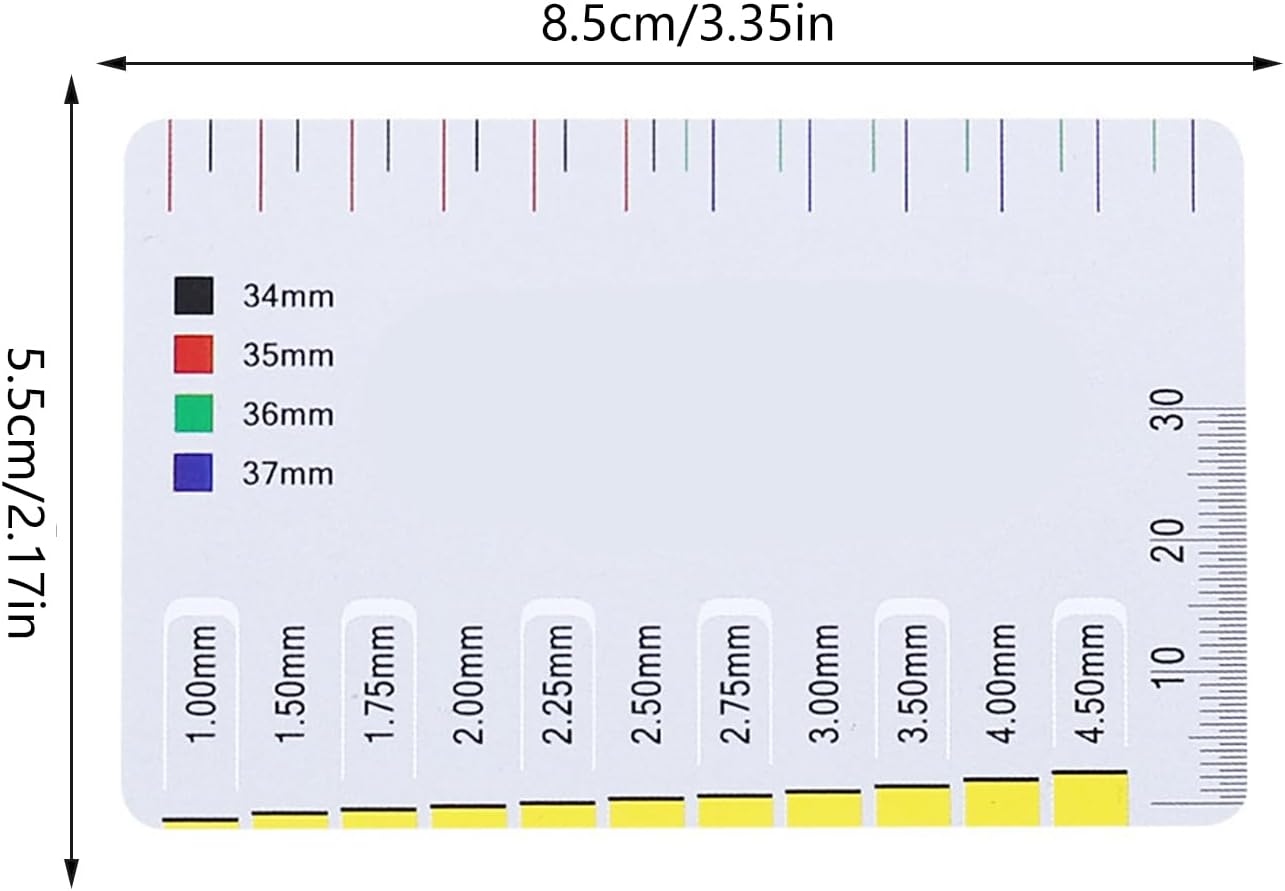 Guitar Set Up Repairing Luthier Tool For, Ukulele, Banjos, String Action Gauge Ruler, Height Gauge String Action Ruler