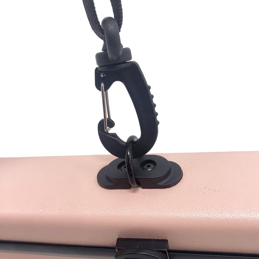 Violin Viola Cello Bow Case with Sturdy Handles,Lock Solid wood body Velvet lining Strong Light Hard (2 pcs bows)