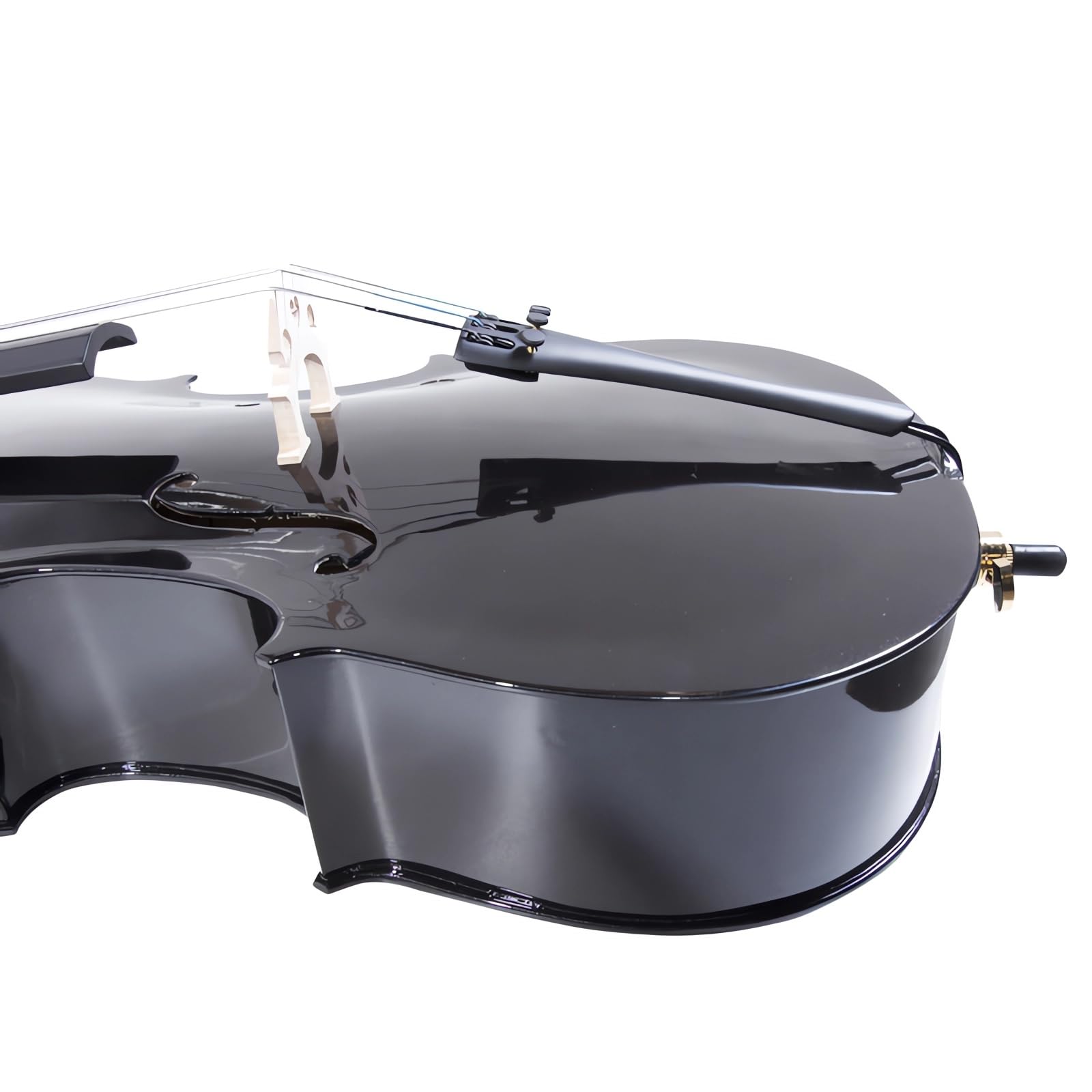Cecilio 4/4 Full Size Cello, Beginner Cello 4/4, Acoustic Cello Set with Portable Bag, Bow, Rosin, Stand, String Musical Instruments for School Orchestras, Performances