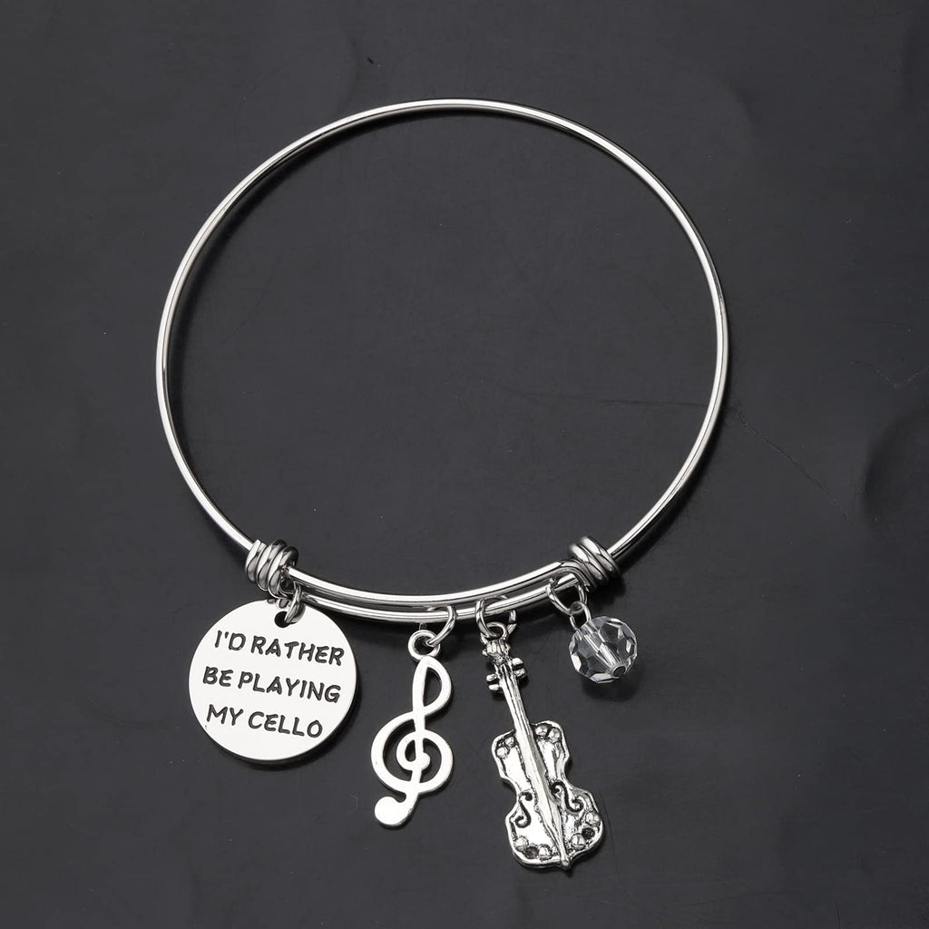 MAOFAED Cellist Bracelet - Cello Player Gift for Her