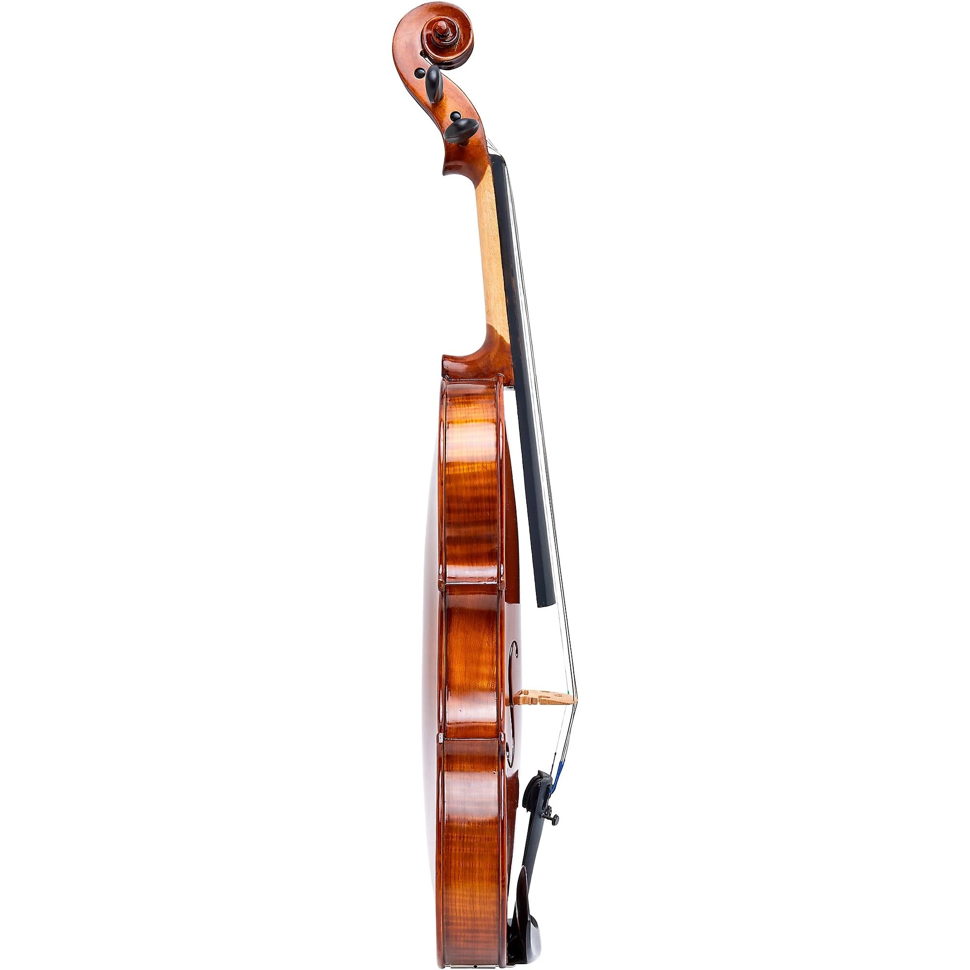 Cremona SV-500 4/4 Premier Artist Violin Outfit – Full Size Student & Professional Violin with Solid Spruce Top, Maple Back, Ebony Fittings, Case & Bow
