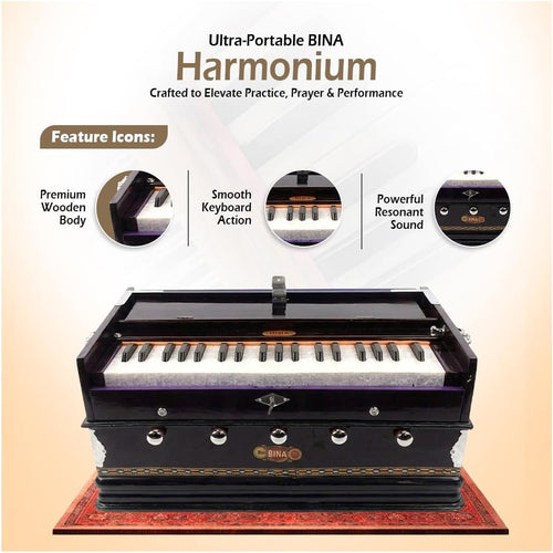 Bina Harmonium Standard No. 5 Professional
