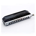 Chromatic Harmonica 12 Holes 48 Tone Mouth Organ Harp Instrumentos Key C D A B G Musical Instruments (Color : Key Bb)