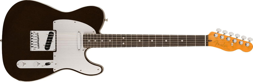 Fender American Ultra II Telecaster Electric Guitar - Texas Tea with Ebony Fingerboard | Alder Body, Quartersawn Maple Neck, 10-14 Ebony Compound-Radius Fingerboard, Ultra Ii Noiseless Pickups, Deluxe Case