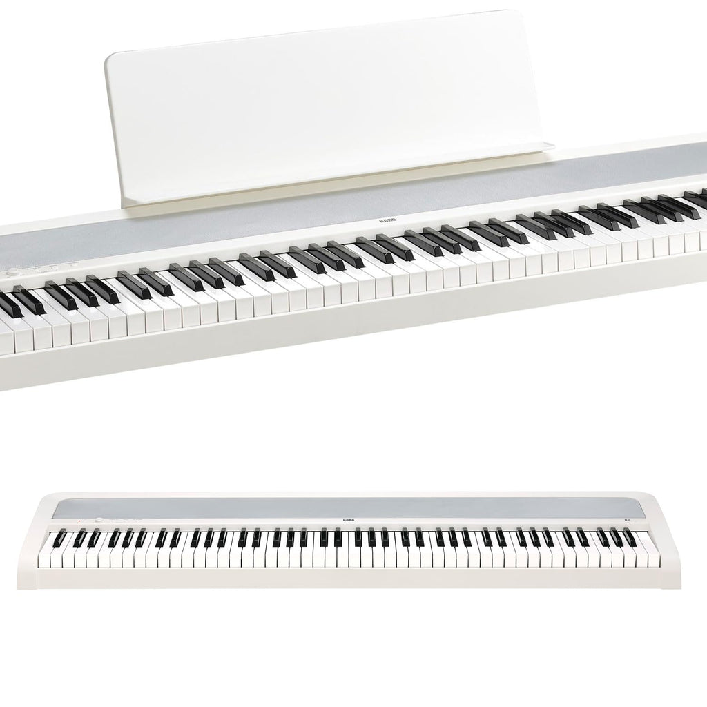 Korg B2 88-Key Digital Piano w/stand; Audio/MIDI USB; Software Included - White