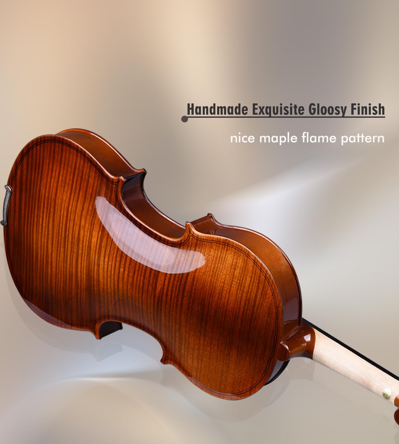 Aileen 4/4 Violin Set for Beginners, Full Size Fiddle Kit for Adults Starters and Children Teenager Students