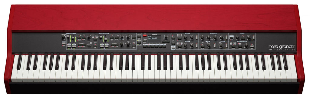 Nord Stage 4 88-Key Digital Piano Bundle with Adjustable Stand, Bench, Sustain Pedal, Headphones, Instrument Cable, and Austin Bazaar Polishing Cloth