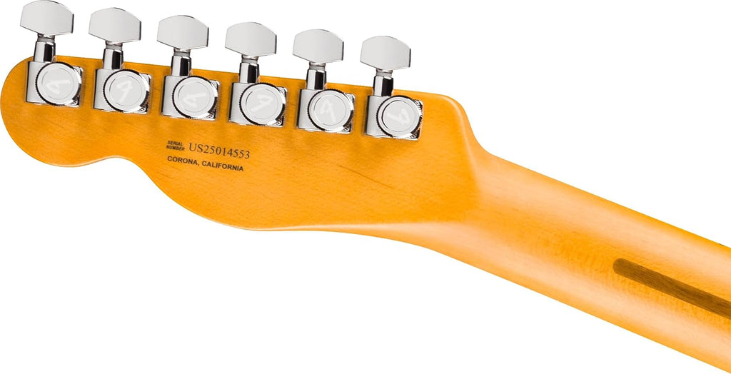 Fender American Ultra Luxe Vintage '50s Telecaster Electric Guitar - White Blonde, Heirloom Lacquer | Ash Body, Quartersawn Maple Neck and Fingerboard, Pure Vintage '51 Pickups, Stainless Frets, S-1 Switch
