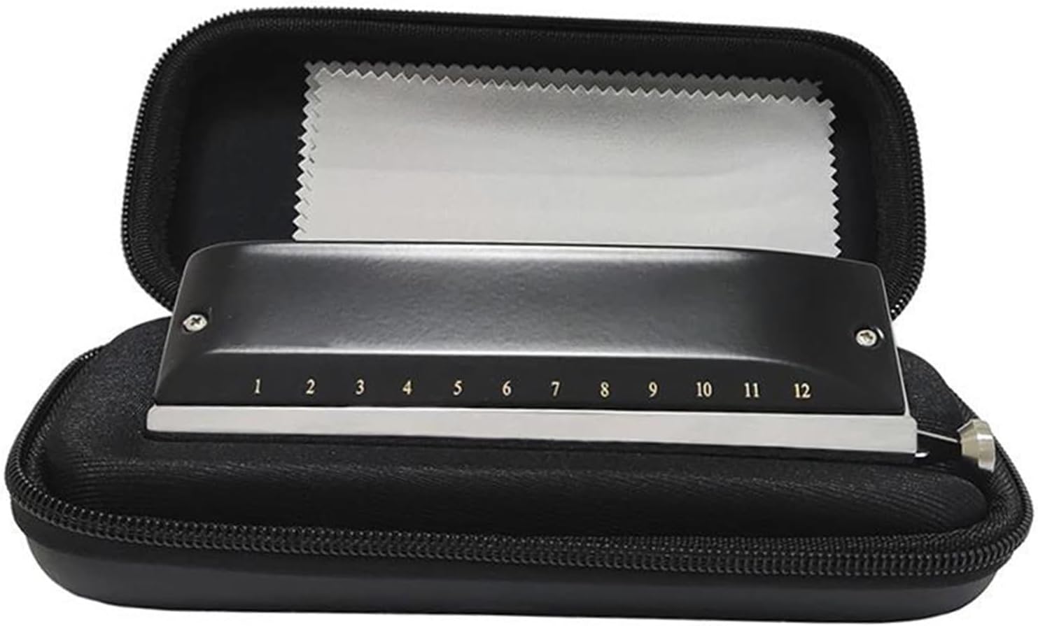 Professional Harmonica Chromatic Harmonica C Key 12-Hole 48 Tones Armonica Chromatic Mouth Organ Professional Musical Instruments