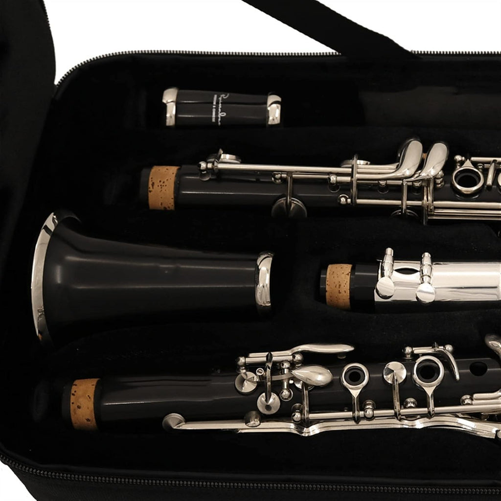 New Professional 17 Keys Clarinet Bakelite Body Nickel Plating Keys with Case Student Clarinet
