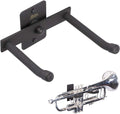 String Swing Horizontal Wall Mount Trumpet Holder - Stand for All Trumpets Including Piccolo and Pocket - Musical Instruments Safe Without Hard Cases - Made in USA