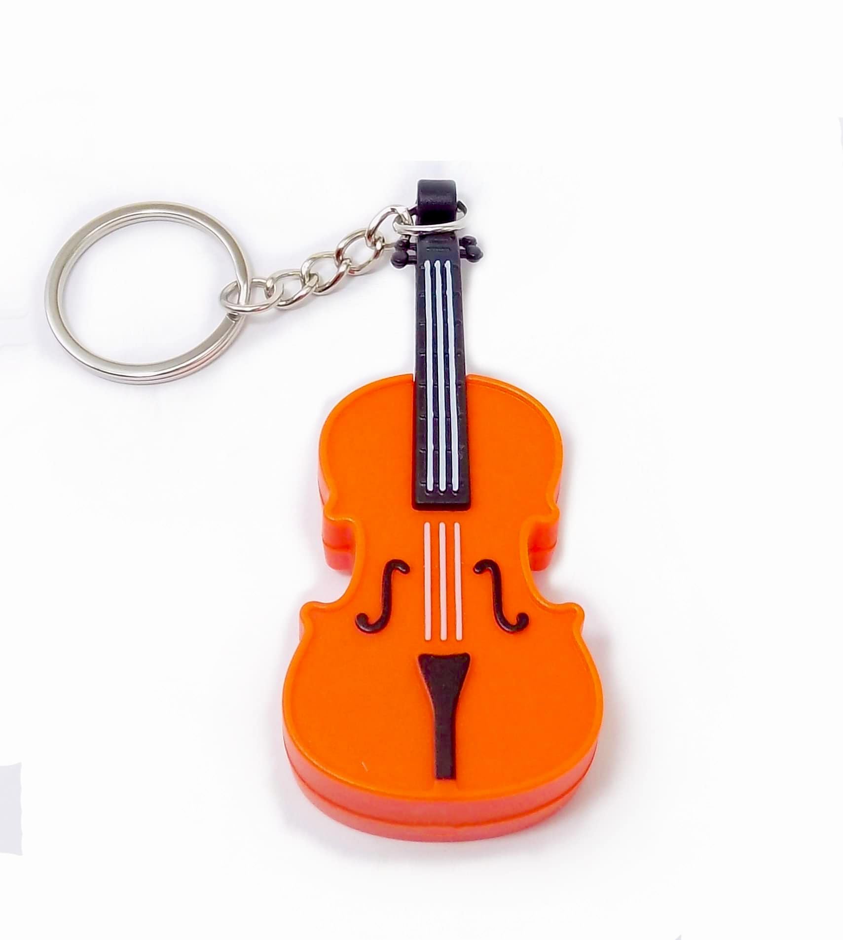 MunnyGrubbers - Original World's Smallest Violin Toy Keychain With Playable Sad Music - Tiny Mini Violin Keychain with Sound