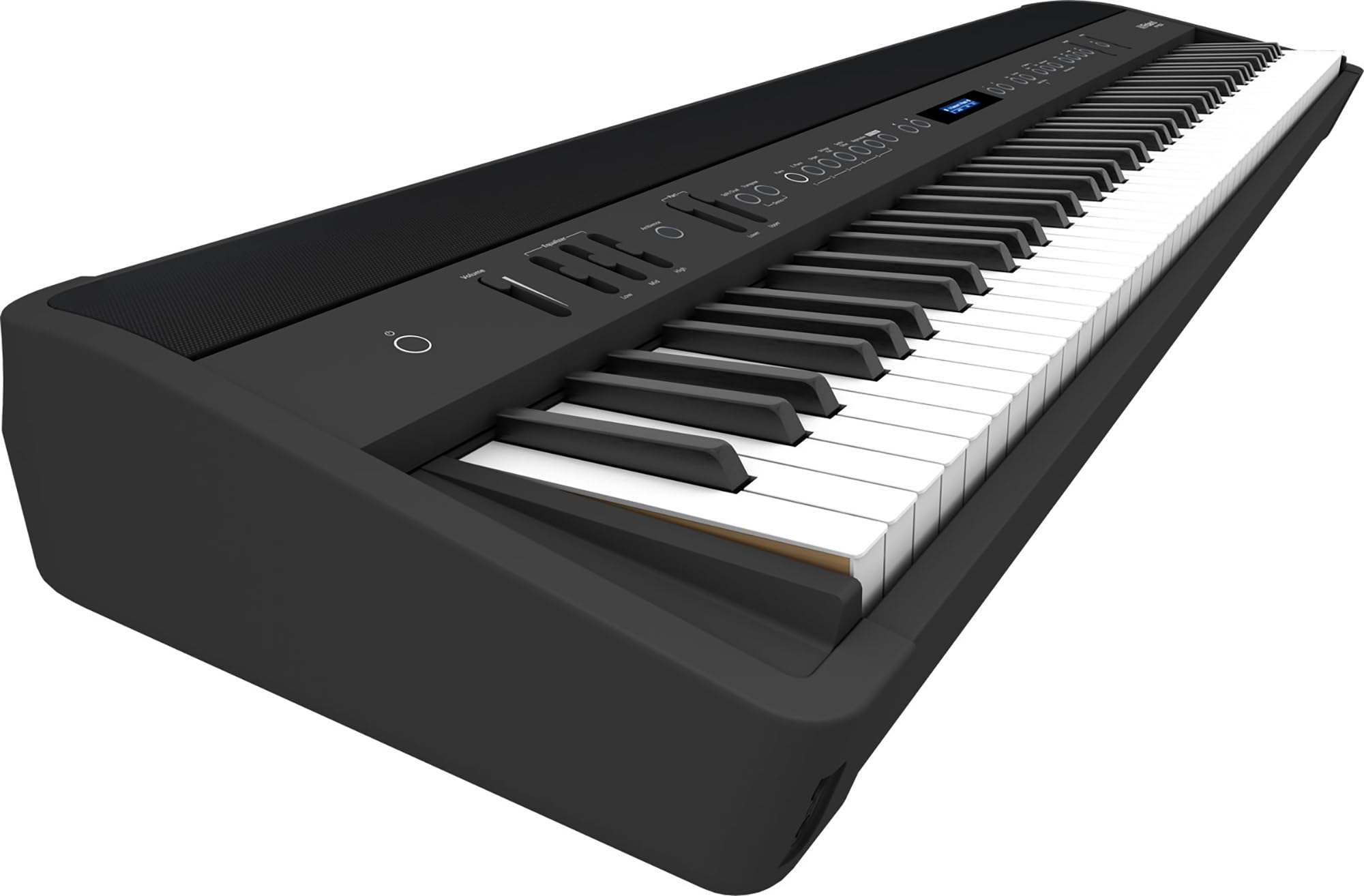 Roland FP-90X 88-Key Digital Piano - White Bundle with KSC-90 Stand, Three Pedal Unit, Bench, Online Lessons, Instructional DVD, and Austin Bazaar Polishing Cloth