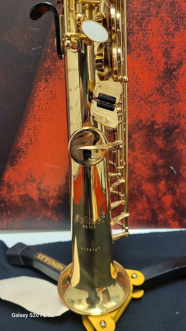 Selmer SS600 Soprano Saxophone (Clear Lacquer with High F#)