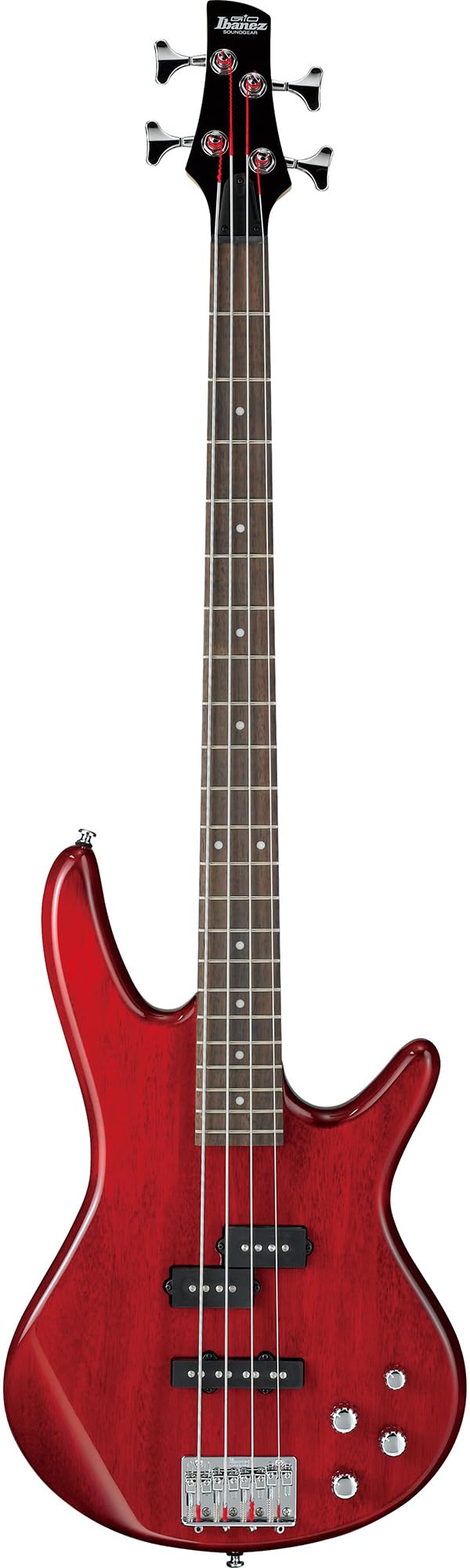 Ibanez GSR205B SR Gio 5-String Bass Guitar - Walnut Flat Bundle with Gig Bag, Tuner, Strap, Cable, Austin Bazaar Instructional DVD, and Polishing Cloth