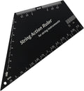 Stainless Steel Strings Action Ruler Guitar Setup Gauge Tool, Portable Luthier Tool for String Instruments, Electric Guitar, multifunctional