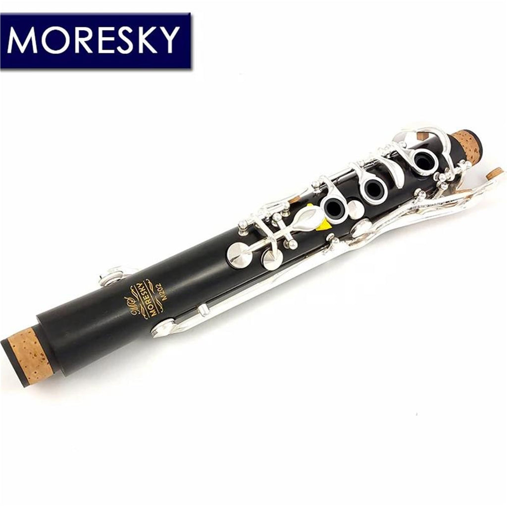 Clarinet Musical Instruments MORESKY G Tone Clarinet Ebony Silver Plated 20 Keys(M202)