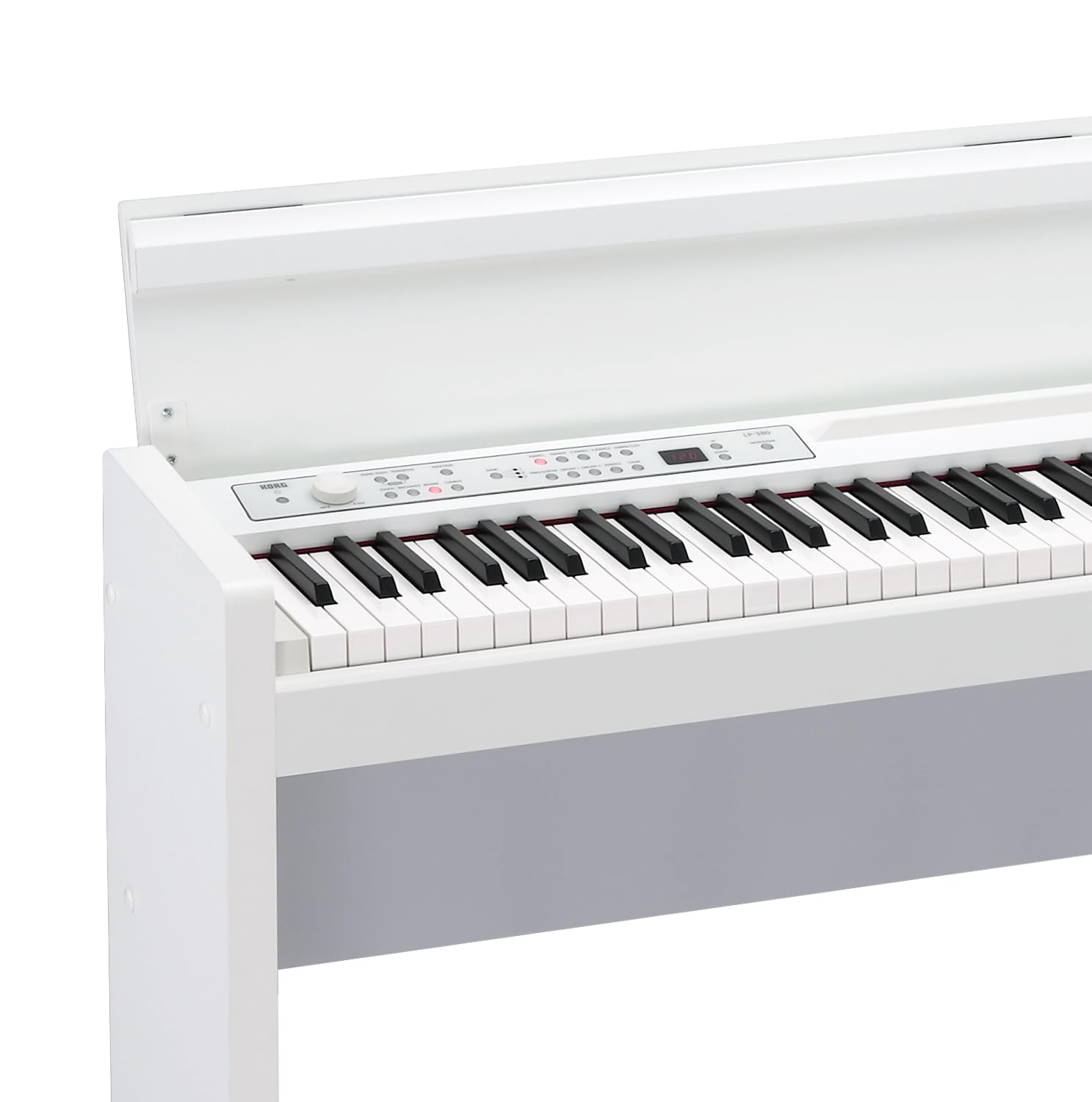 Korg, LP-380U Digital Home Piano with 88-Key Fully Weighted Keyboard, Built-in Speakers, Furniture Stand, and 3-Pedal Unit (LP-380-BK-U)