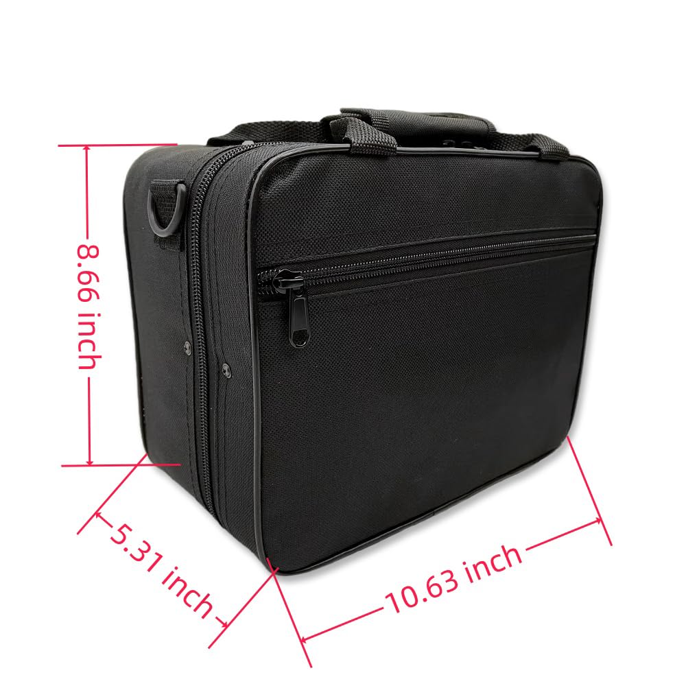 Pocket Trumpet Bb Flat Brass Trumpet for Beginner Student with 7C Mouthpiece Carrying Hard Case Cleaning Cloth Gloves