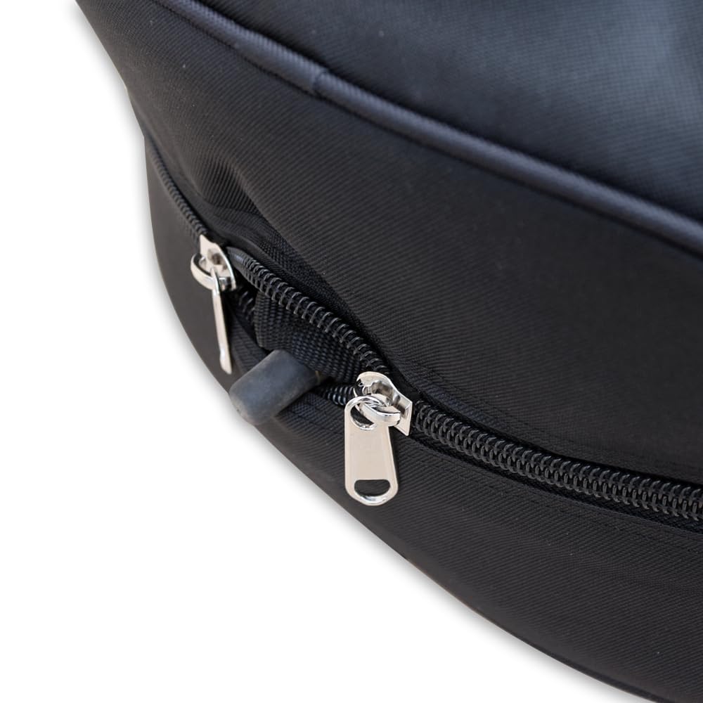 Lightweight 4/4 Cello Case Gig Bag with Padded Backpack Straps,Heavy Duty Waterroof for Classic Electric Cello with Double Handles & Accessory Pockets (gray)