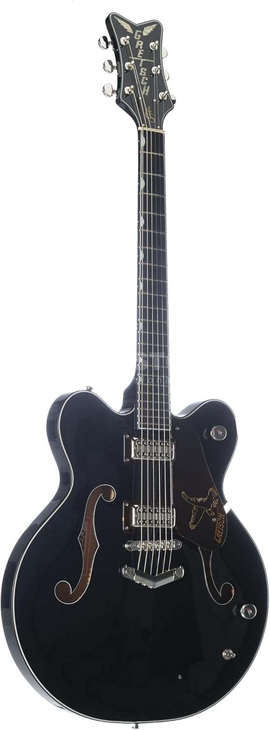 Gretsch G6636-RF Richard Fortus Signature Falcon with V-Stoptail - Black