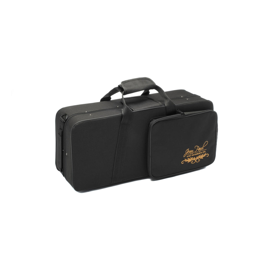 Jean Paul TR-330 Student Bb Trumpet, Two-Piece Yellow Brass Bell, Stainless Steel Valves, U.S. Play-Tested, Gold Lacquer Finish, 7C Mouthpiece and Semi-Hard Case Included