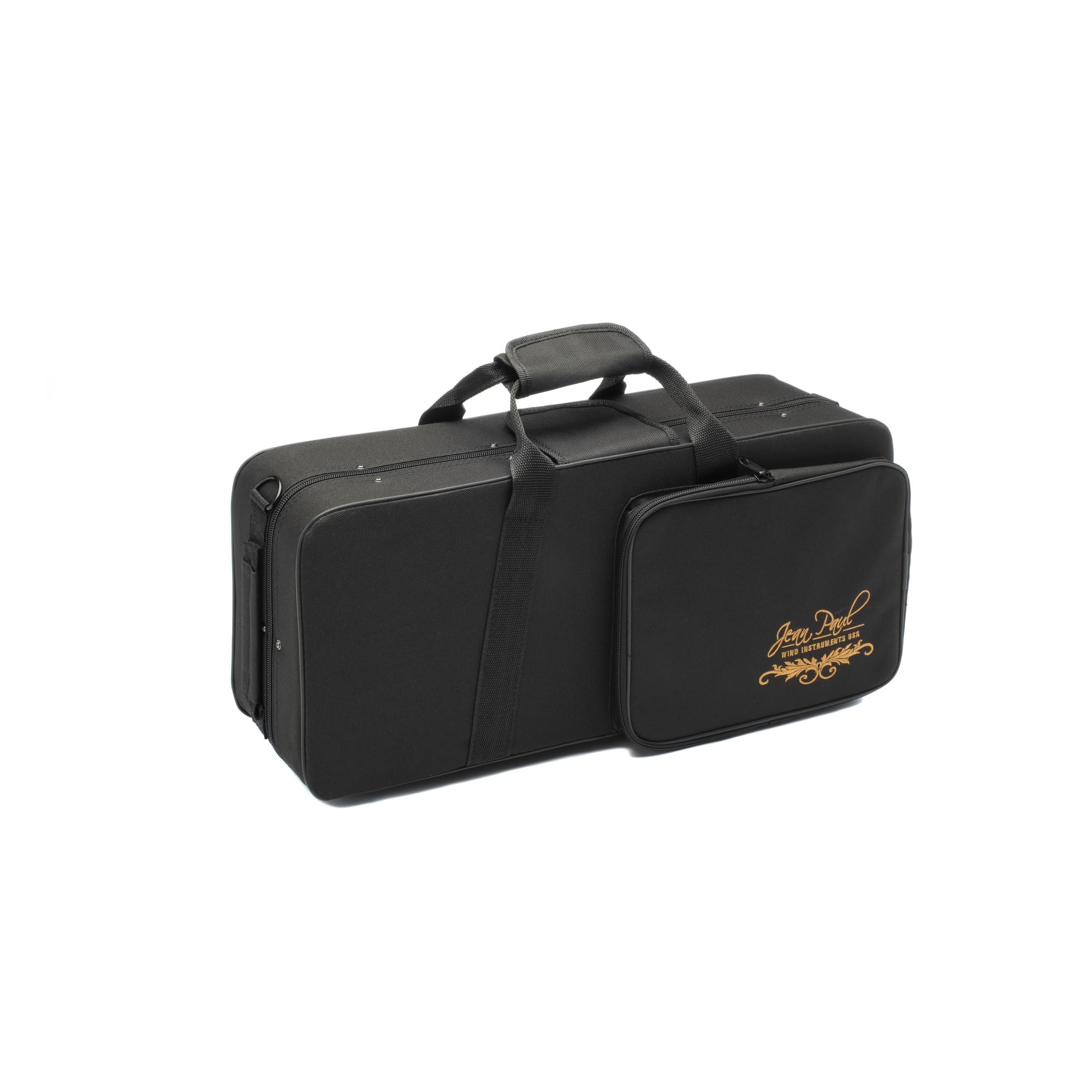 Jean Paul TR-330 Student Bb Trumpet, Two-Piece Yellow Brass Bell, Stainless Steel Valves, U.S. Play-Tested, Gold Lacquer Finish, 7C Mouthpiece and Semi-Hard Case Included