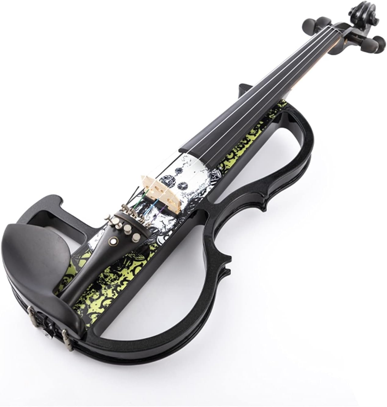 Cello Kit 4/4 Size String with Fiber Rectangular String Bow Electronic Violin Violin