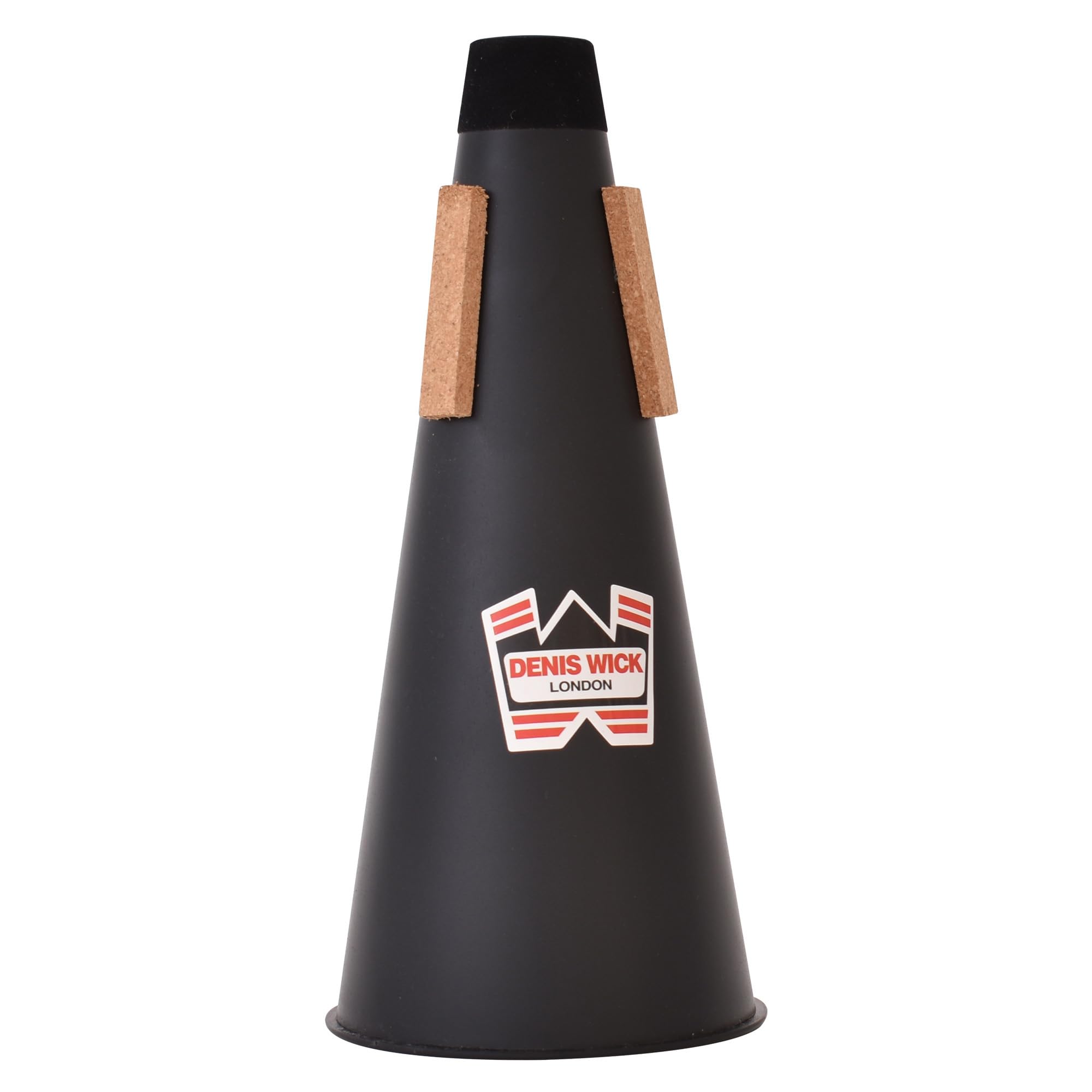Denis Wick Straight Mute for Trumpet or Cornet, 5504 - Hand-Spun Aluminum Mute with Natural Cork - Brilliant Tone, Reliable Intonation & Tight-Bell Fit for Performance - 6.1 x 3.4 x 3.4 In, 2.26 oz