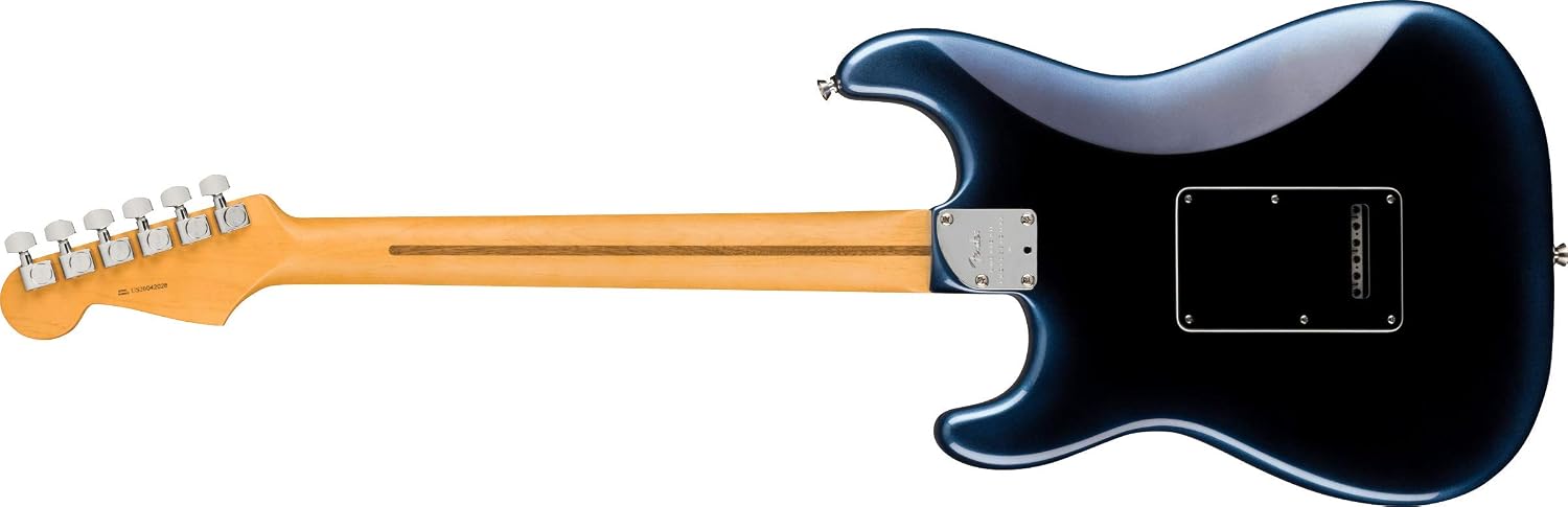 Fender American Professional II Stratocaster - Dark Night with Rosewood Fingerboard | Alder Body, Deep C Maple Neck, Rosewood Fingerboard, V-Mod Ii Single-Coil Pickups, 2-Point Tremolo