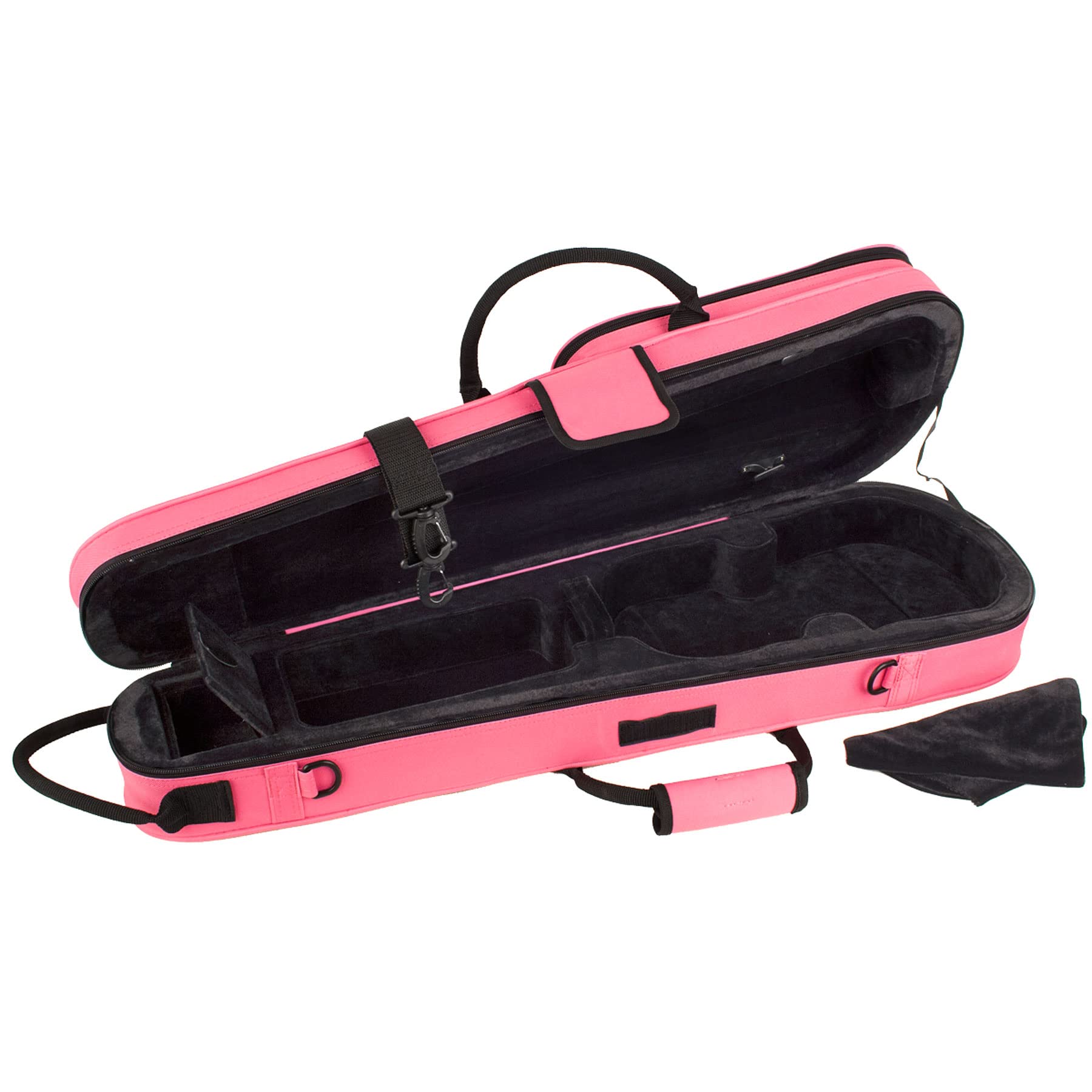 Protec MAX 4/4 Full Size Lightweight Violin Case, Black, Model MX044