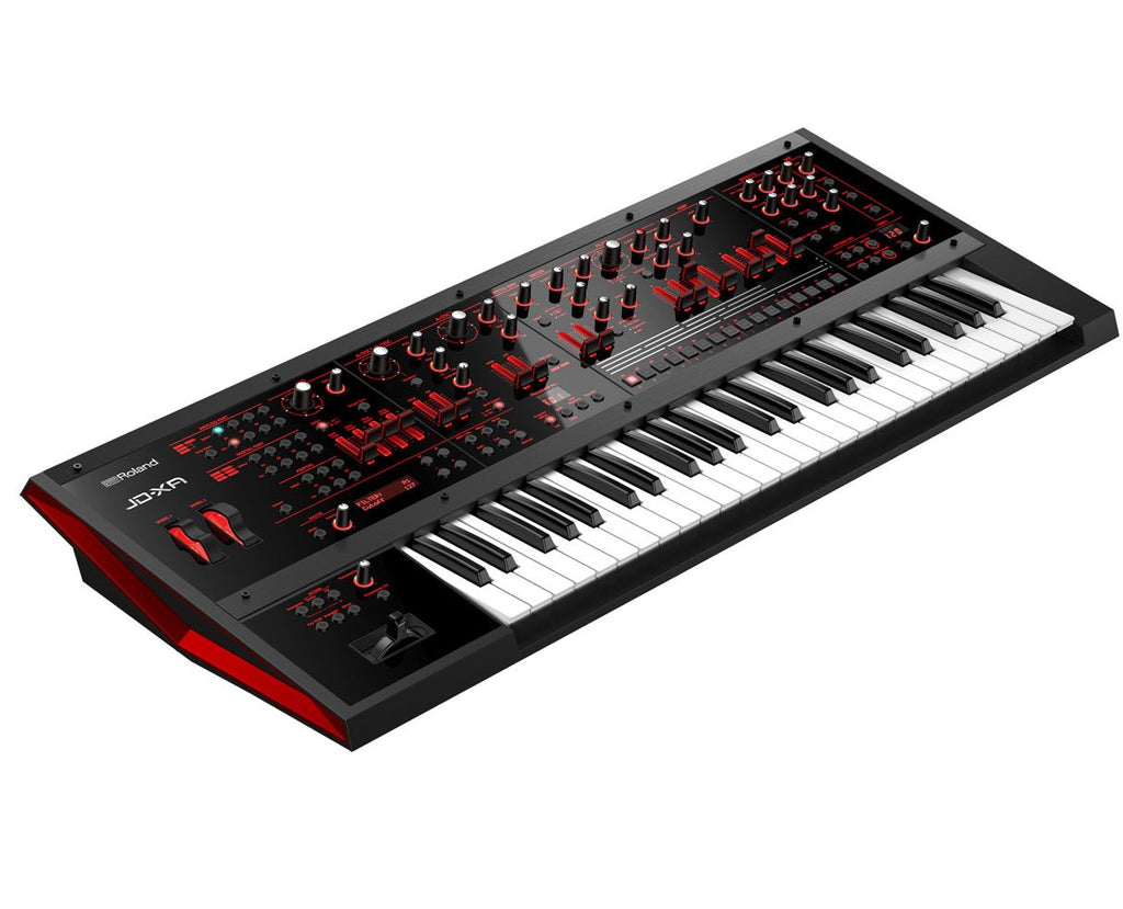Roland JD-XI 37-Key Interactive Analog/Digital Crossover Synthesizer, Black