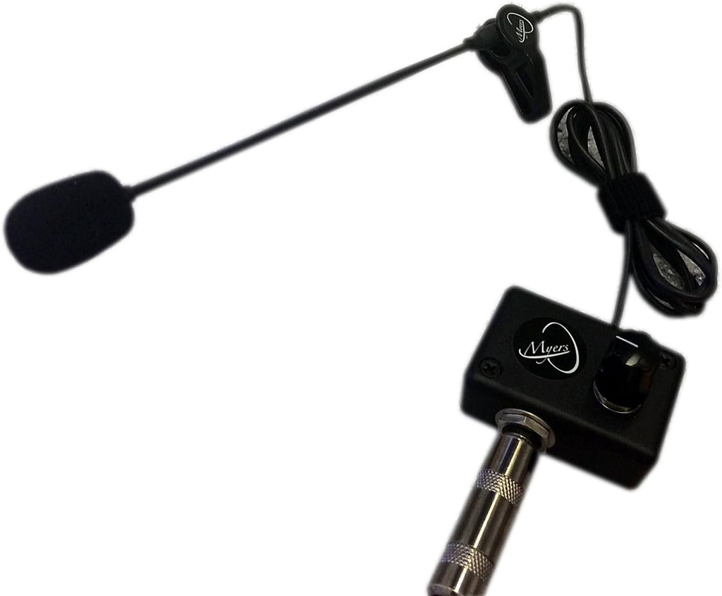 The Feather Cello Pickup with Flexible Micro-Gooseneck by Myers Pickups