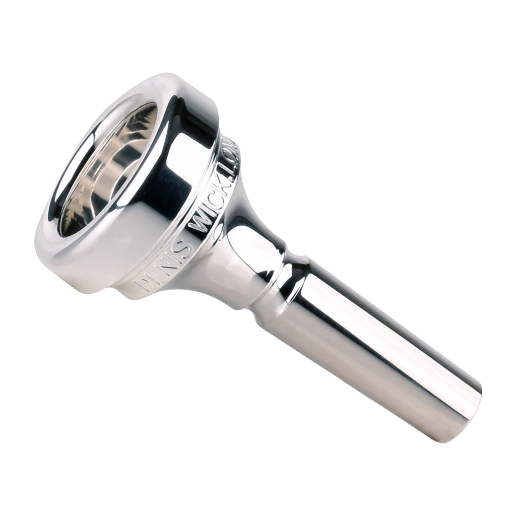 Denis Wick Classic Trombone Mouthpiece Silver Plated, 5880-4AL - Barrel Backbore for Balanced Tone & Smooth Response - Large Shank Fitting Trombone Accessory for Easy Articulation - 26 x 6.72 x 7.38mm