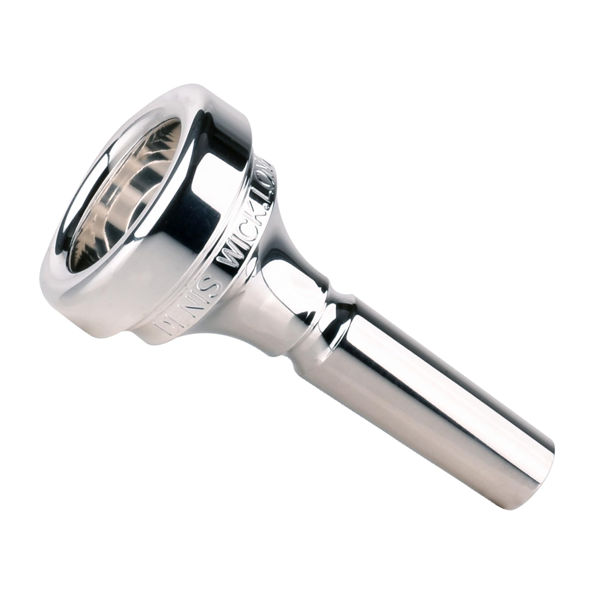 Denis Wick Classic Trombone Mouthpiece Silver Plated, 5880-4AL - Barrel Backbore for Balanced Tone & Smooth Response - Large Shank Fitting Trombone Accessory for Easy Articulation - 26 x 6.72 x 7.38mm